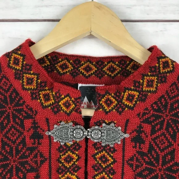 Dale of Norway Cardigan Wool Sweater - Picture 4 of 6